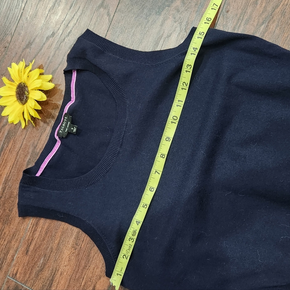 Talbots Lightweight Woven Stretch Keyhole Tank 🌀💓 - Picture 5 of 5
